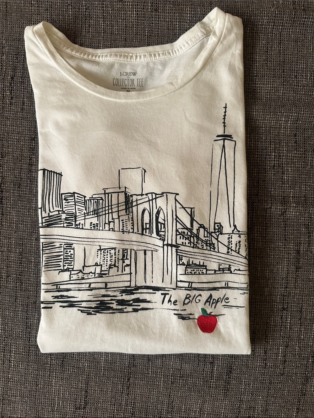 J Crew Collector Tee New York sketch